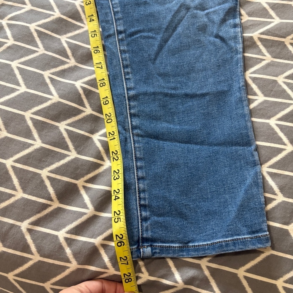 We The Free CRVY Selena Slim Leg One-Piece Denim Jumpsuit Size XLFree People - Picture 13 of 13